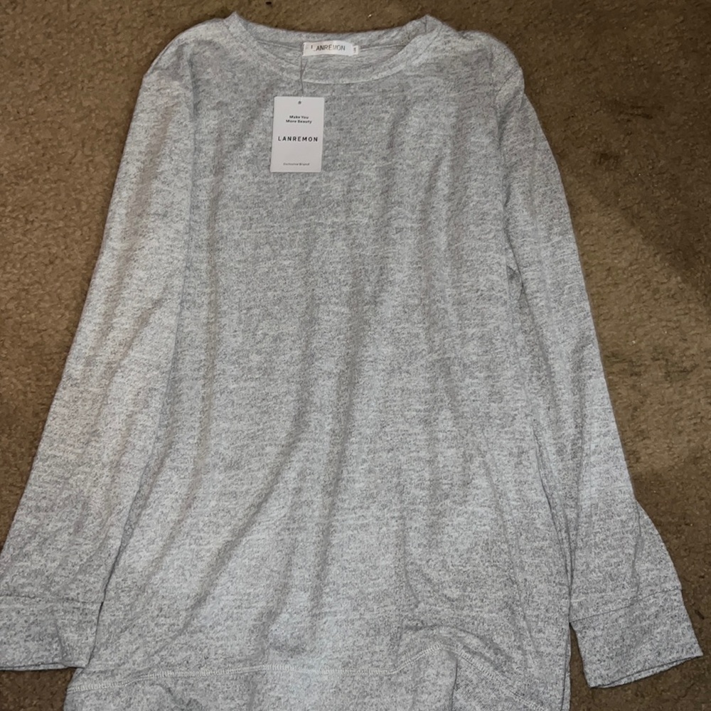 Gray 14W Lanremon long sleeve